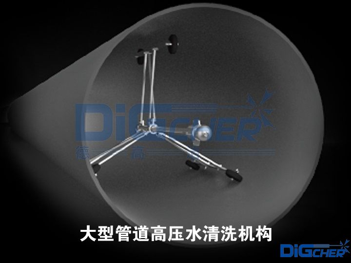 大型管道高壓水清洗機構(gòu)