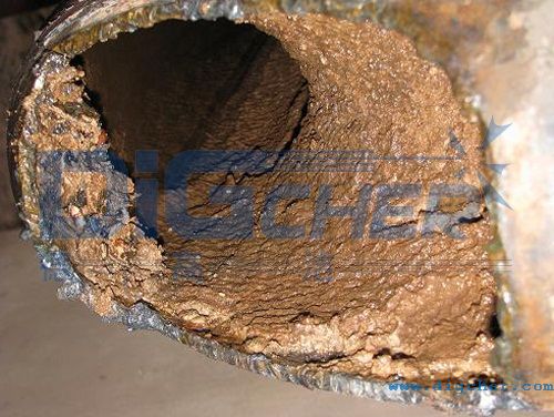 磷化管路清洗前